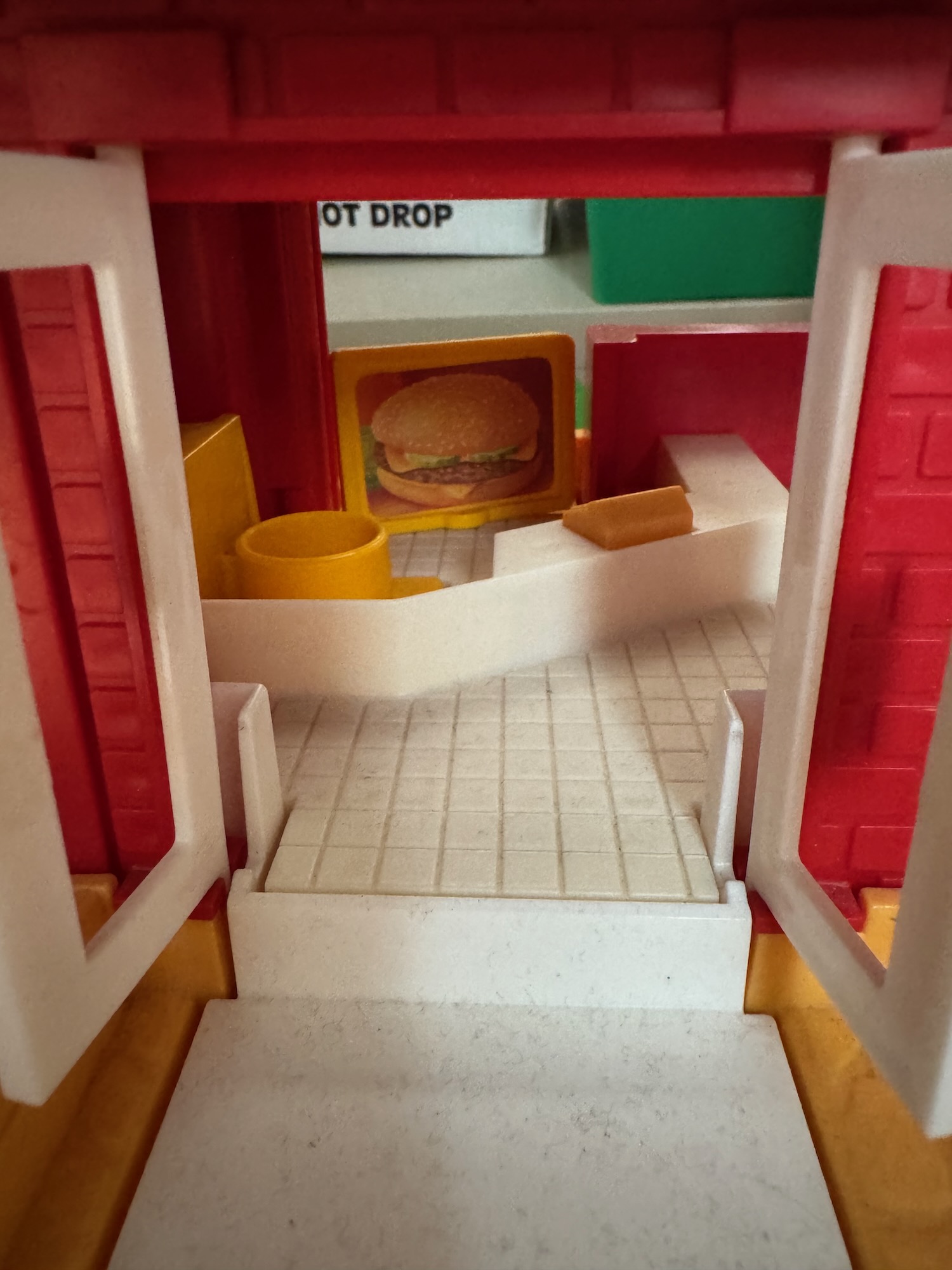 McDonald's play set interior