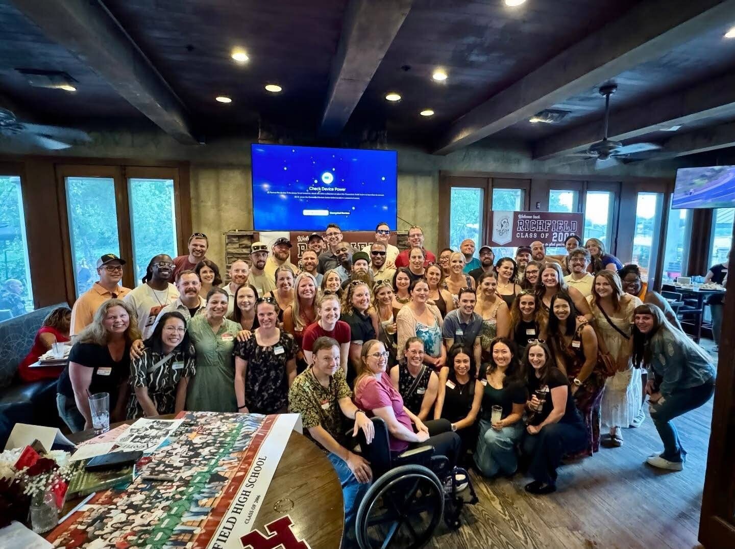 the class of '06 in the sweatiest room ever