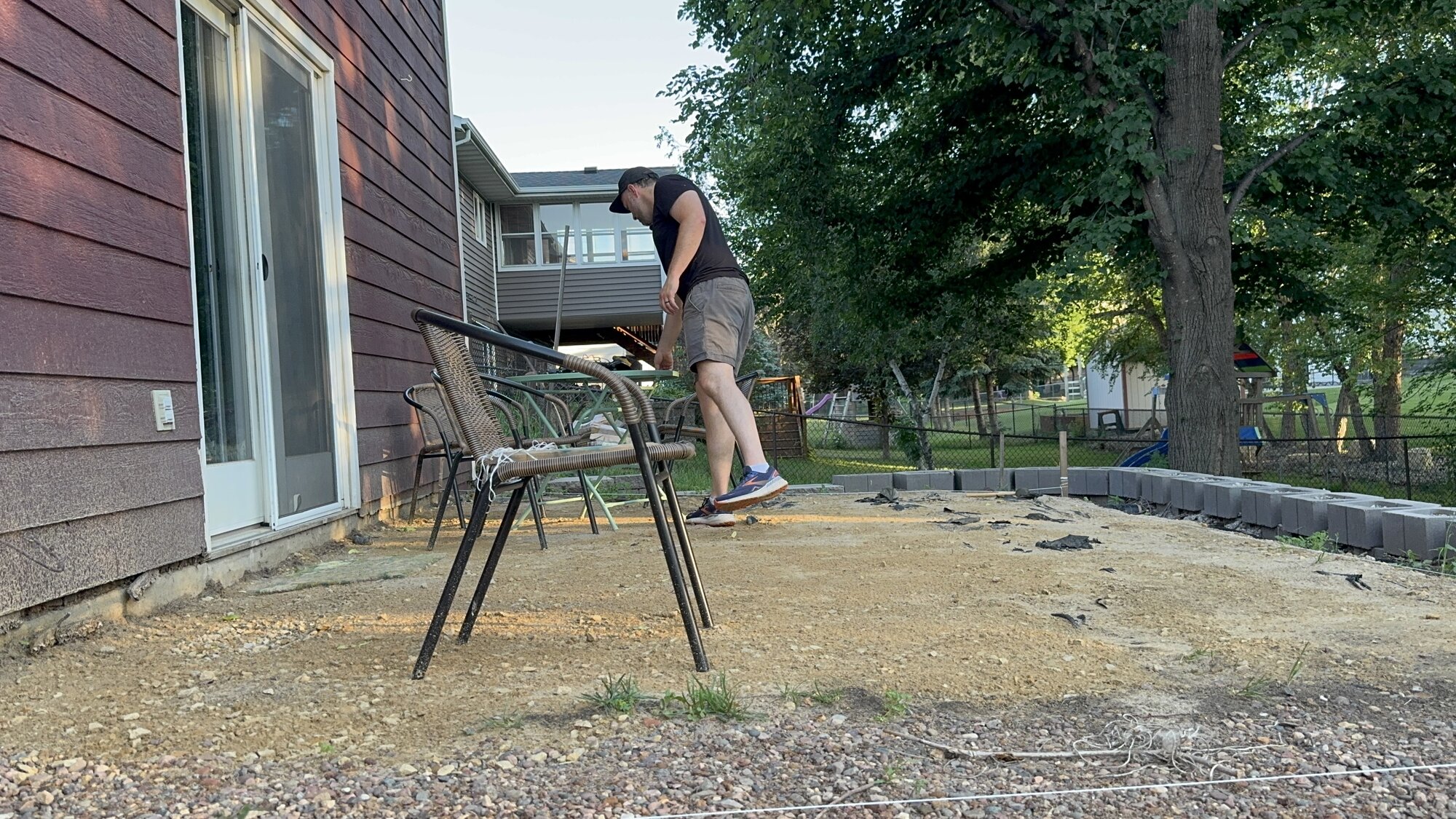me doing something on my patio, i dunno